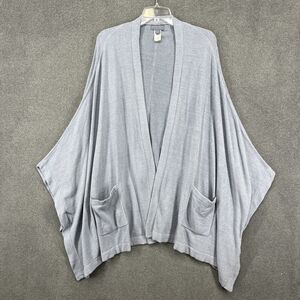 Barefoot Dreams Cardigan Womens One Size Plus CozyChic Ultra Lite Kimono Pockets